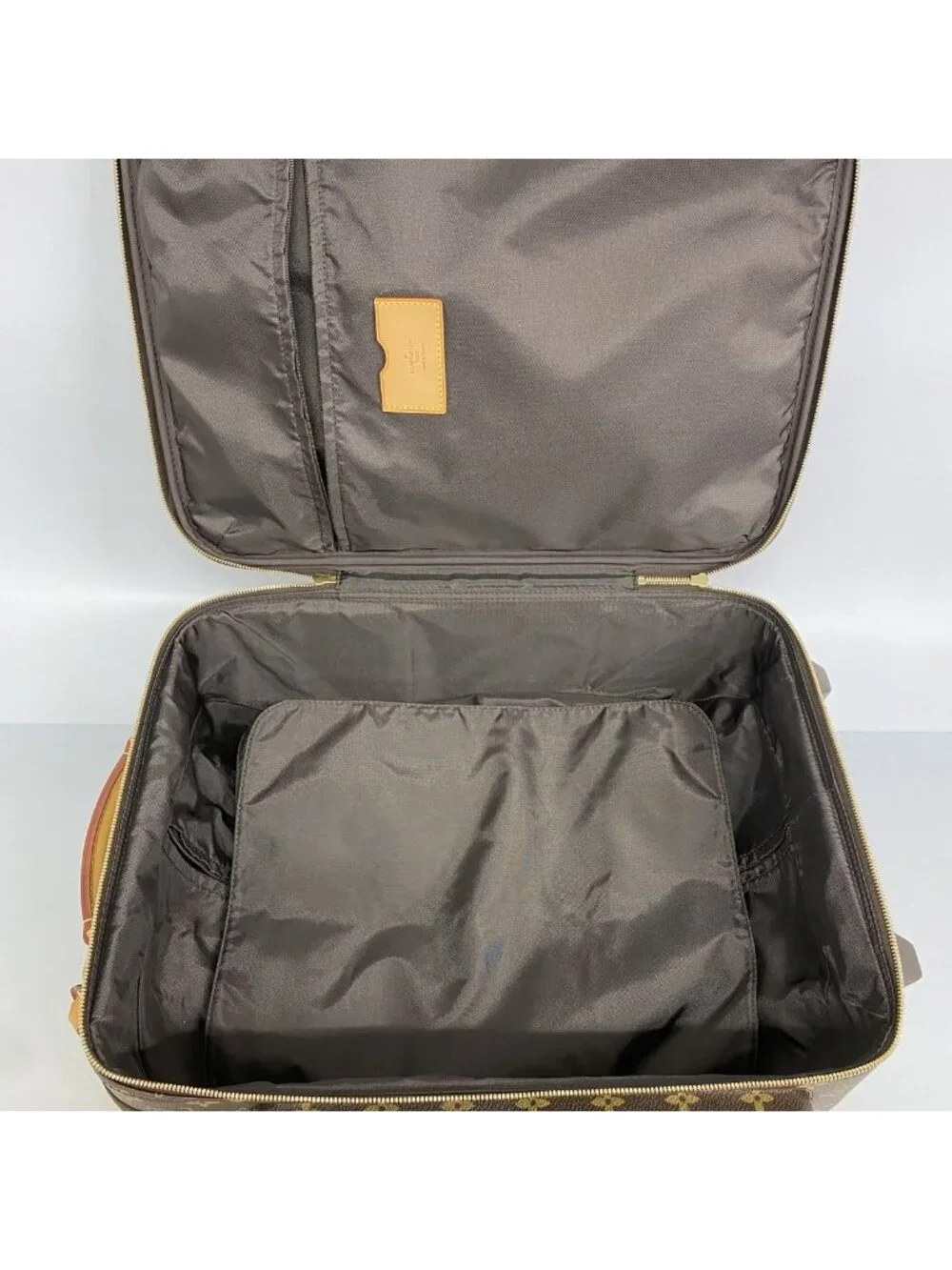Louis Vuitton Travel Bag Monogram Trolley 50 Bosfall Brown